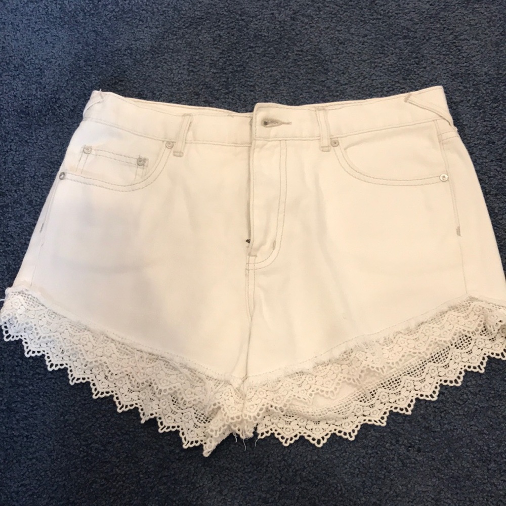 Free People jean shorts